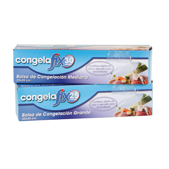 Bolsas congelación